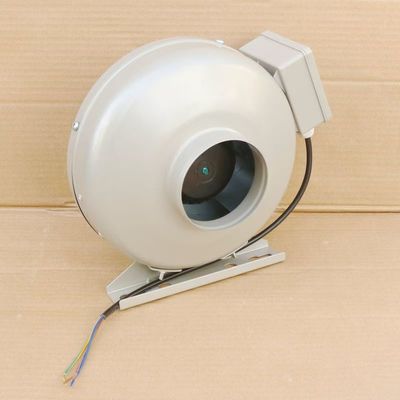 4 Inch Circular Inline Exhaust Blower / Industrial Inline Duct Fans Energy Saving